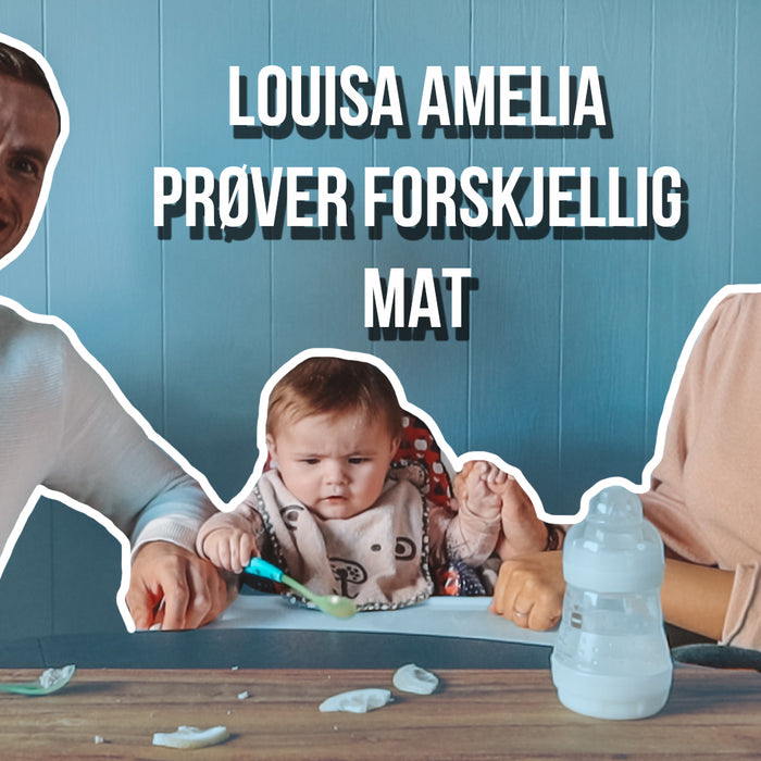 LOUISA AMELIA TRIES FOOD FOR THE FIRST TIME | VLOG 03